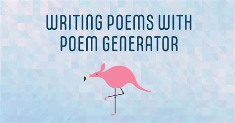 ab; iq. . Catalog poem generator